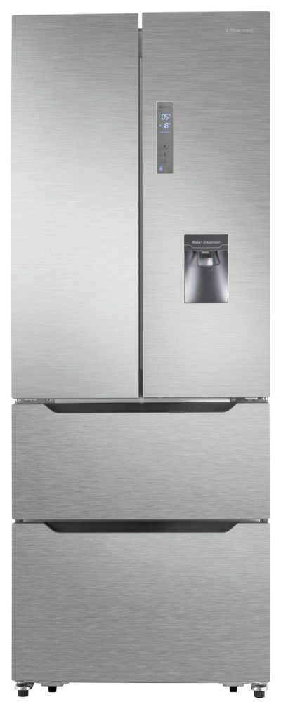 Hisense RF528N4WC1 American Fridge Freezer - Stainless Steel
